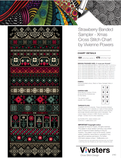 Strawberry Banded Sampler