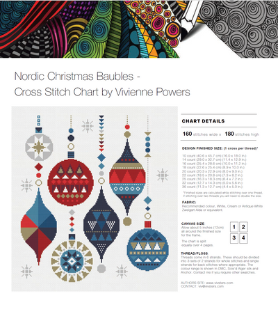 Nordic Christmas Baubles