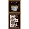 Chatelaine Designs - Nantucket Violets Basket