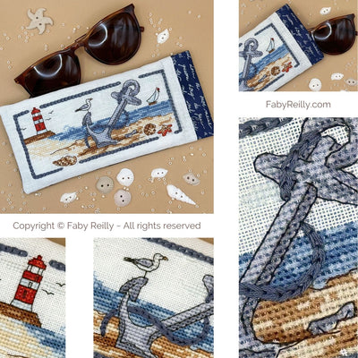 Faby Reilly - Anchored in the Sand Glasses Case