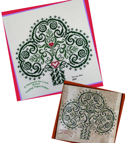 Tempting Tangles - A Shamrock for Luck