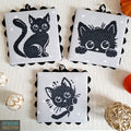 Artmishka - Black Cat Ornaments