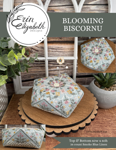 Erin Elizabeth - Blooming Biscornu