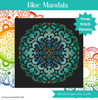 Shannon Christine - Blue Mandala