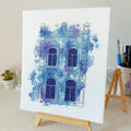 Artmishka - Blue Aquarelle