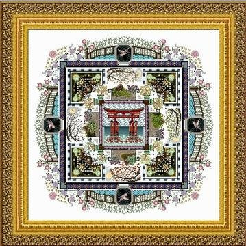 Chatelaine Designs - Japanese Garden Mandala