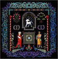 Chatelaine Designs - Illuminated Medieval Sampler
