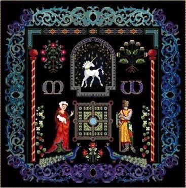 Chatelaine Designs - Illuminated Medieval Sampler