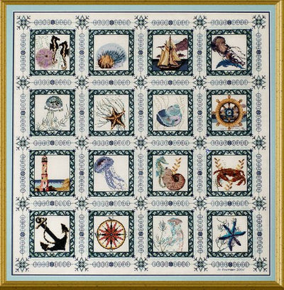 Chatelaine Designs - Sea Quilt