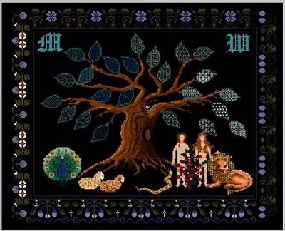 Chatelaine Designs - Adam & Eve Sampler