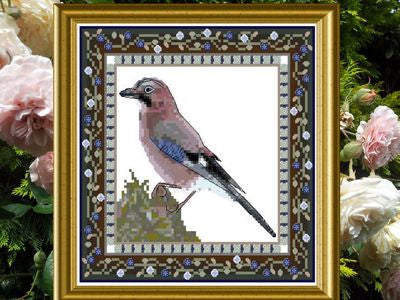 Chatelaine Designs - Bird Tapestries Jaybird