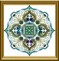 Chatelaine Designs - Sparkling Peacock Mandala