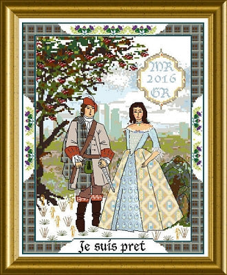 Chatelaine Designs - Scottish Lovers Tapestry A