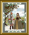 Chatelaine Designs - Scottish Lovers Tapestry B