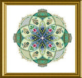Chatelaine Designs - A-Mazing Marie Antoinette's Rose Garden Caleidoscope