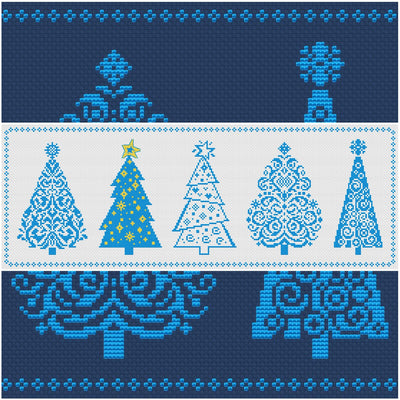 Artmishka - Christmas Trees Sampler