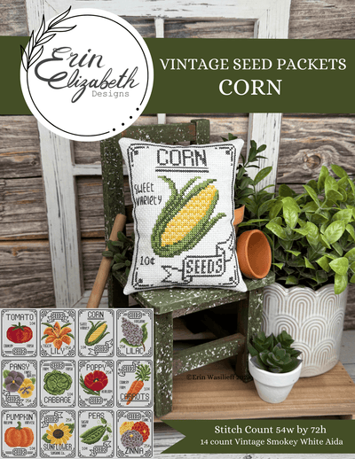 Erin Elizabeth - Vintage Seed Packets - Corn