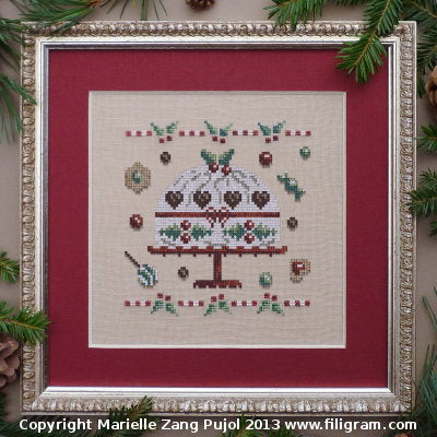 Filigram - Christmas Cake