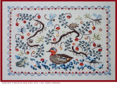 Filigram - Cranberry Plant