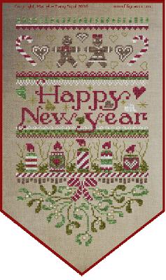 Filigram - Happy New Year Banner