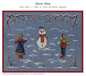 Filigram - Snowman