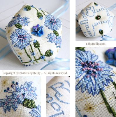 Faby Reilly - Cornflower Biscornu