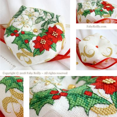 Faby Reilly - Christmas Wreath Biscornu