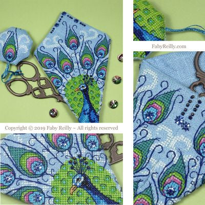 Faby Reilly - Peacock Scissor Case