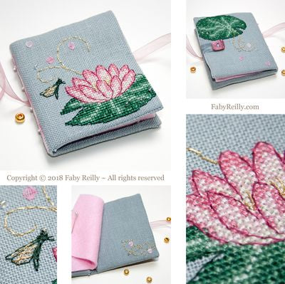 Faby Reilly - Pink Lotus Needlebook