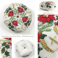 Faby Reilly - Sparkly Christmas Biscornu