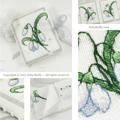 Faby Reilly - Snowdrop Needlebook
