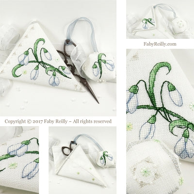 Faby Reilly - Snowdrop Scissor Case