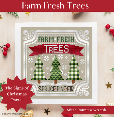 Shannon Christine - Signs of Christmas Farm Fresh Trees