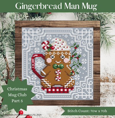 Shannon Christine - Gingerbread Man Mug