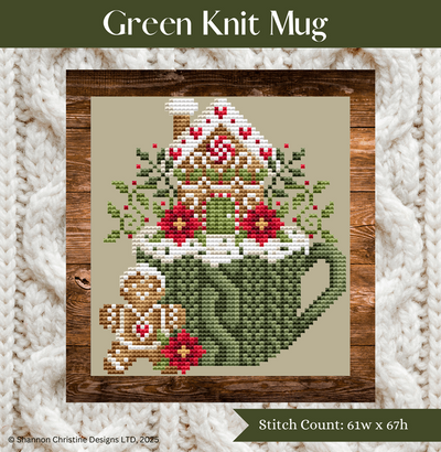 Shannon Christine - Green Knit Mug