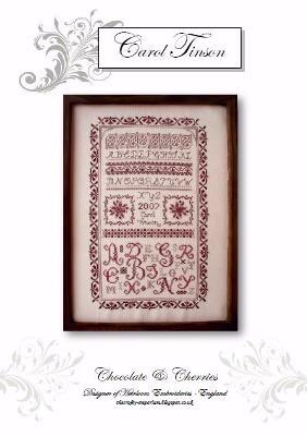 Heirloom Embroideries - Chocolate and Cherries