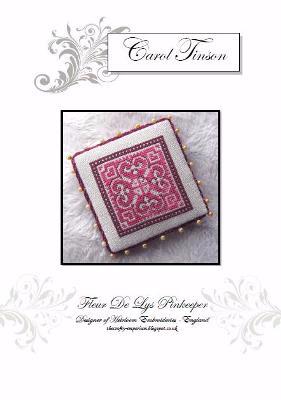 Heirloom Embroideries - Fleur de Lys Pinkeep