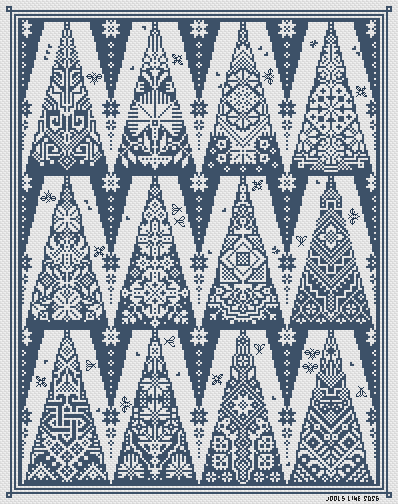 Long Dog Samplers - Icon Trees