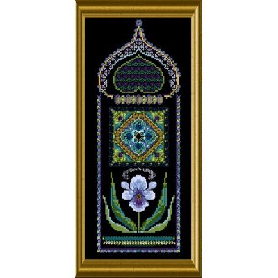 Chatelaine Designs - Flower Panels Iris