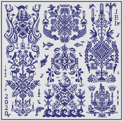 Long Dog Samplers - Jack be Nimble