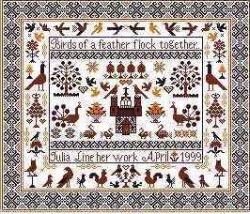 Long Dog Samplers - Birds of a Feather