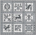 Long Dog Samplers - Carrelage