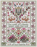Long Dog Samplers - Love of Two Hearts
