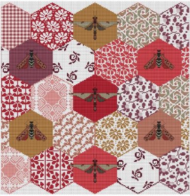 Long Dog Samplers - Quilted Bees