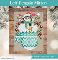 Shannon Christine - Left Penguin Mitten