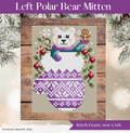 Shannon Christine - Left Polar Bear Mitten