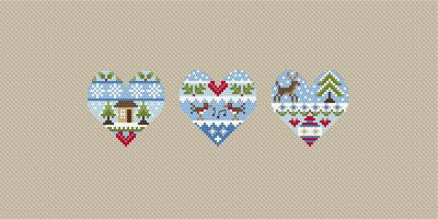 Little Dove - Festive Hearts