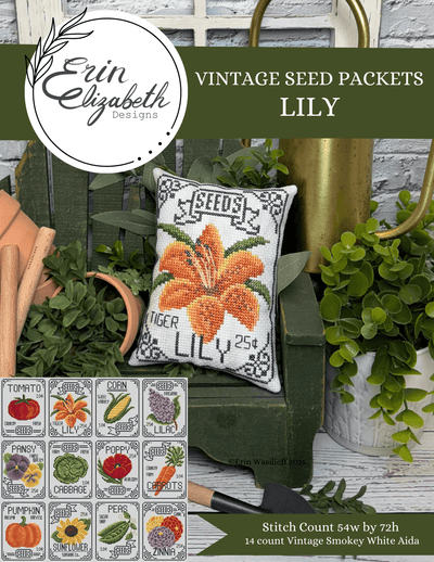 Erin Elizabeth - Vintage Seed Packets - Lily
