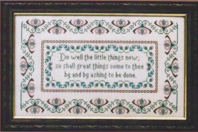 Moira Blackburn - Persian Proverb Sampler