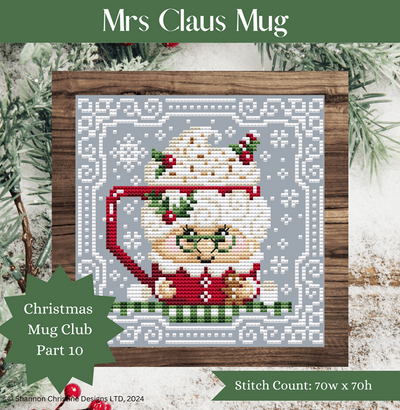Shannon Christine - Mrs. Claus Mug (Mug Club)